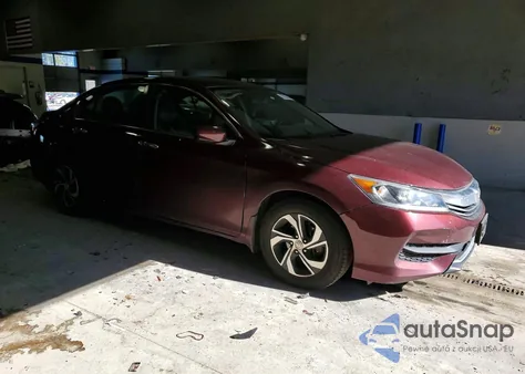 2016 Honda Accord Lx z USA, uszkodzony, nr VIN 1HGCR2F39GA150050